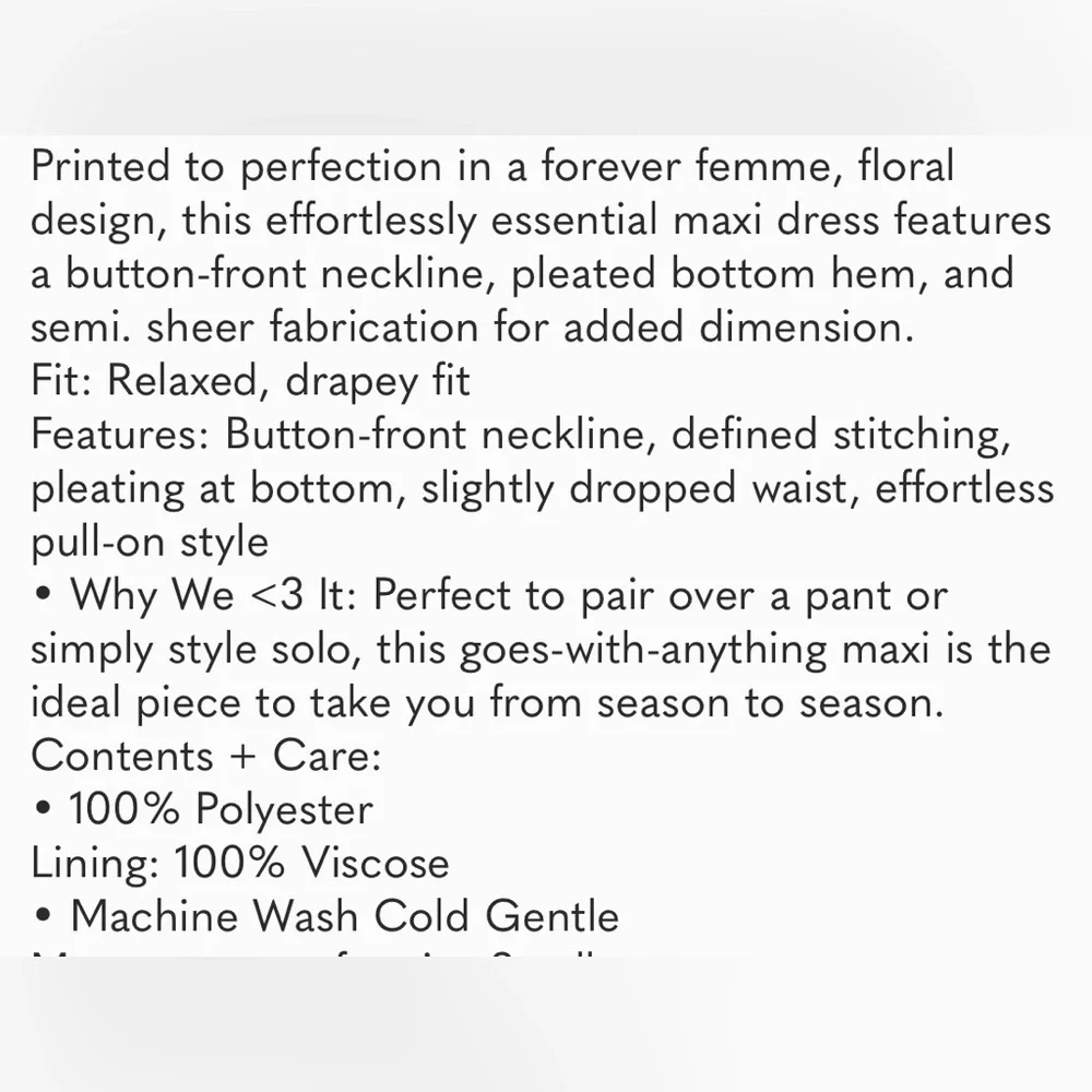 Free People Women’s See It Through Pleated Front Floral Maxi Dress Large NWT - Picture 5 of 16